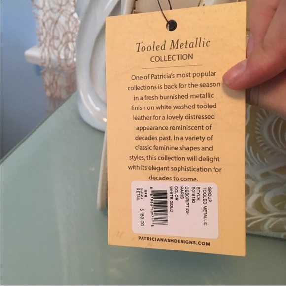 New Patricia Nash Paris leather handbag - Picture 5 of 8